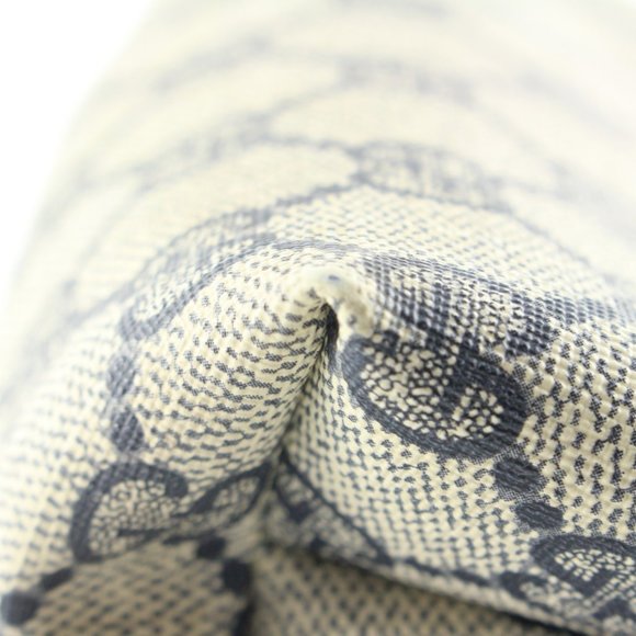 Gucci Navy Supreme GG Zip Pouch Case 1G525C - Picture 9 of 13